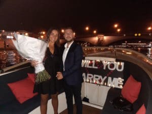 croisière romantique sur la Seine avec WeBoat