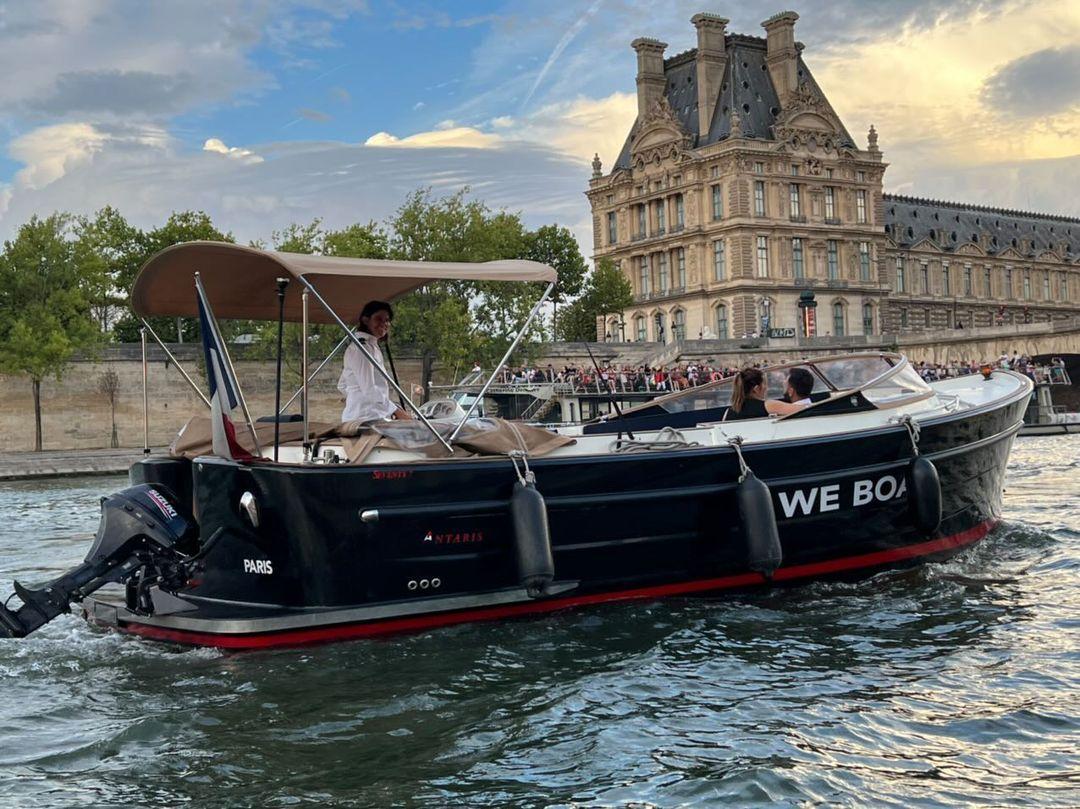 WeBoat Bateau privé croisière privée Seine Paris
