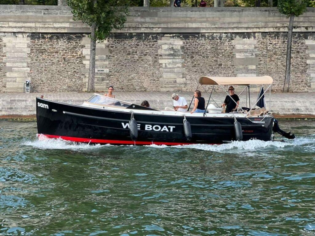 WeBoat Bateau privé croisière privée Seine Paris